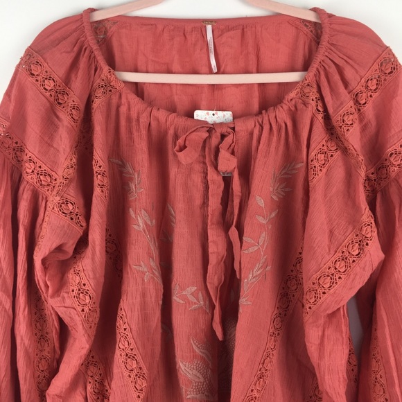 Free People Maria Maria Lace Blouse - Picture 5 of 8